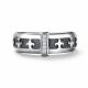 Серебряное кольцо АЛЬКОР 01-4452/00КЦ-17 с фианитом