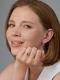 Серебряное кольцо АЛЬКОР 01-4464/00АМ-00 с фианитом и аметистом