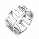 Серебряное кольцо АЛЬКОР 01-4468/0000-00
