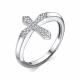 Серебряное кольцо АЛЬКОР 01-4479/00КЦ-00