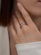 Серебряное кольцо АЛЬКОР 01-4505/0000-00