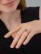 Серебряное кольцо АЛЬКОР 01-4563/000Р-00 с фианитом и рубином