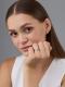 Серебряное кольцо АЛЬКОР 01-4611/000М-00 с муассанитом