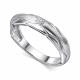 Серебряное кольцо АЛЬКОР 01-4614/000Б-00 с бриллиантом
