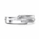 Серебряное кольцо АЛЬКОР 01-4693/000Б-00 с бриллиантом