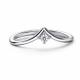 Серебряное кольцо АЛЬКОР 01-4720/00КЦ-00 с фианитом