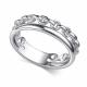 Серебряное кольцо АЛЬКОР 01-4743/0000-00