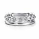 Серебряное кольцо АЛЬКОР 01-4743/0000-00