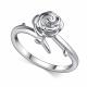 Серебряное кольцо АЛЬКОР 01-4744/0000-00