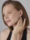 Серебряное кольцо АЛЬКОР с бриллианитом и фианитом 01-4761/0БТ5-00