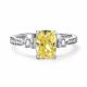 Серебряное кольцо АЛЬКОР с бриллианитом и фианитом 01-4762/0БТ6-00