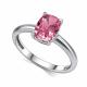 Серебряное кольцо АЛЬКОР с бриллианитом 01-4763/БТ51-00