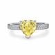 Серебряное кольцо АЛЬКОР 01-4767/0БТ6-00 с фианитом