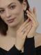 Серебряное кольцо АЛЬКОР 01-4825/00ГХ-00 с горным хрусталём