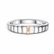 Серебряное кольцо Алькор с золотой накладкой и бриллиантом 01-4831/000Б-00