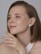 Серебряное кольцо АЛЬКОР 01-4838/00КЦ-00 с фианитом