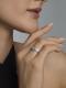 Серебряное кольцо АЛЬКОР 01-4848/00ТБ-00 с топазом и фианитом