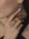 Серебряное кольцо АЛЬКОР 01-4852/00АМ-00 с фианитом и аметистом