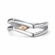 Серебряное кольцо АЛЬКОР 01-4867/000Б-00 с бриллиантом
