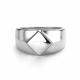 Серебряное кольцо АЛЬКОР 01-4895/0000-00