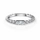 Серебряное кольцо АЛЬКОР 01-4903/00КЦ-00 с фианитом