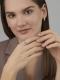 Серебряное кольцо АЛЬКОР 01-4907/00КЦ-00 с фианитом