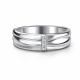 Серебряное кольцо АЛЬКОР 01-4937/000Б-00 с бриллиантом