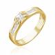 Кольцо из лимонного золота Platina 01-4943-00-401-1130 с фианитом
