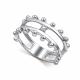 Серебряное кольцо АЛЬКОР 01-4951/00КЦ-00 с фианитом