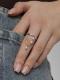 Серебряное кольцо АЛЬКОР 01-5035/0ЖСВ-00 с жемчугом