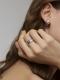 Серебряное кольцо АЛЬКОР 01-5048/000Б-00 с бриллиантом