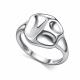 Серебряное кольцо АЛЬКОР 01-5081/0000-00