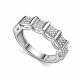 Серебряное кольцо АЛЬКОР 01-5170/00КЦ-00 с фианитом