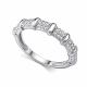 Серебряное кольцо АЛЬКОР 01-5171/00КЦ-00 с фианитом