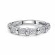 Серебряное кольцо АЛЬКОР 01-5171/00КЦ-00 с фианитом