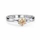 Серебряное кольцо АЛЬКОР 01-5188/001М-00 с муассанитом