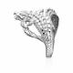 Серебряное кольцо Platina 01-5205-00-000-0200