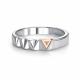 Серебряное кольцо АЛЬКОР с золотой накладкой и бриллиантом 01-5243/000Б-00