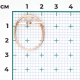 Золотое кольцо Platina 01-5395-00-401-1110 с фианитом