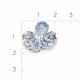 Серебряное кольцо Platina 01-5396-00-404-0200 с фианитом