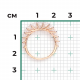Золотое кольцо Platina 01-5413-00-401-1110 с фианитом
