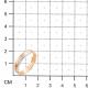 Золотое кольцо Золотые узоры 01-5426 с фианитом и цирконием
