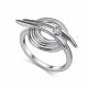 Серебряное кольцо АЛЬКОР 01-5441/000Б-00 с бриллиантом