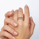 Серебряное кольцо Platina 01-5474-00-722-0200-68 с цитрином, гранатом и эмалью