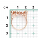 Золотое кольцо Platina 01-5512-00-201-1110 с топазом