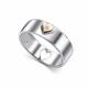 Серебряное кольцо АЛЬКОР 01-5524/000Б-00 с бриллиантом
