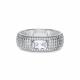 Серебряное кольцо АЛЬКОР 01-5536/00КЦ-00 с фианитом