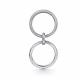 Серебряное кольцо АЛЬКОР 01-5537/00КЦ-00 с фианитом