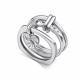 Серебряное кольцо АЛЬКОР 01-5543/0000-00