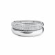 Серебряное кольцо АЛЬКОР 01-5567/00КЦ-00 с фианитом